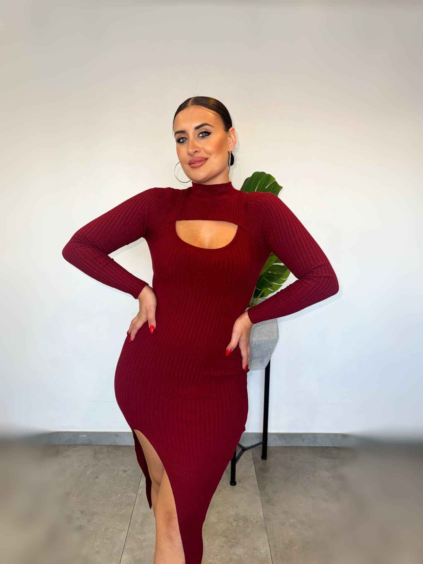 Vestido Punto Apertura