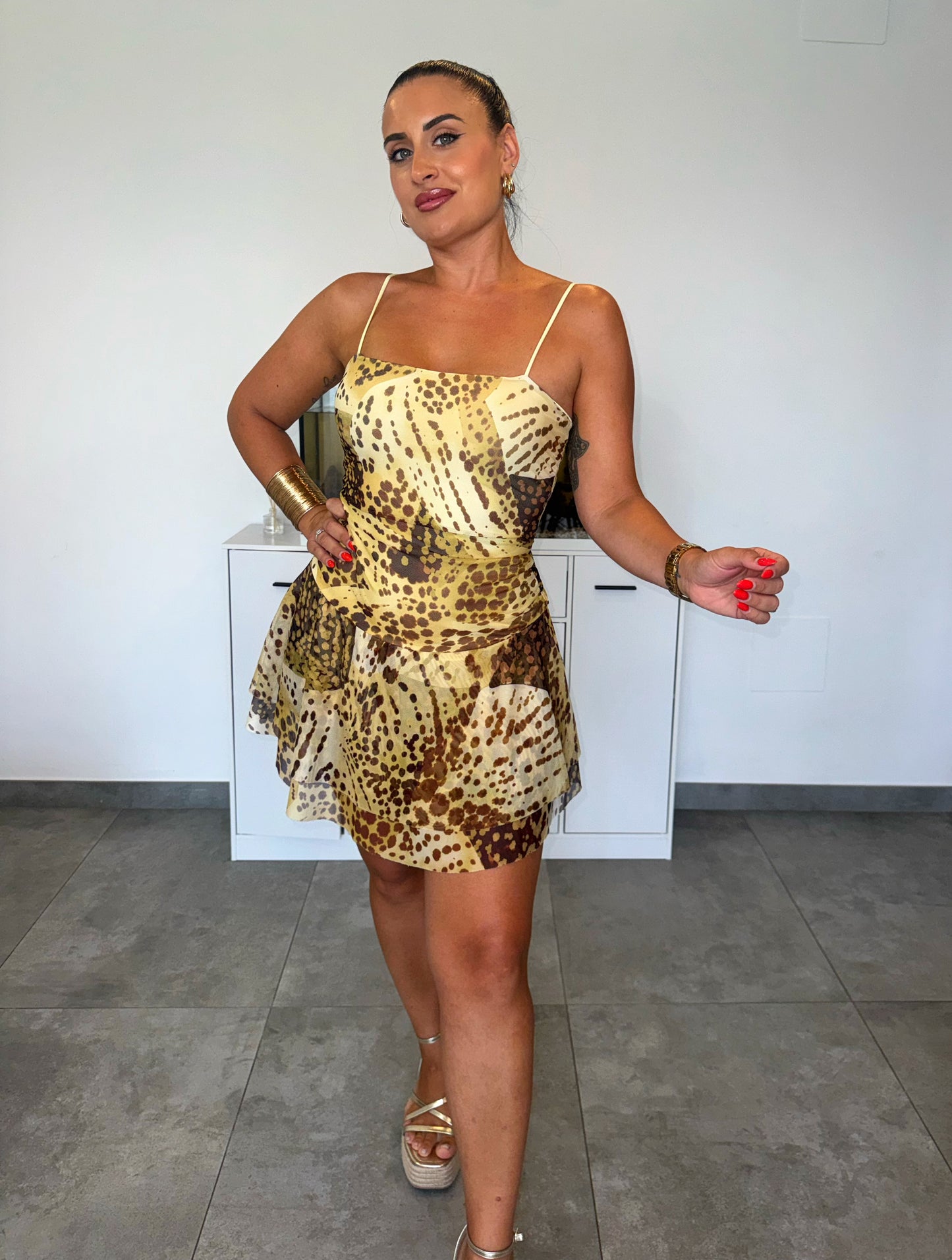Vestido/Mono Leo Amarillo