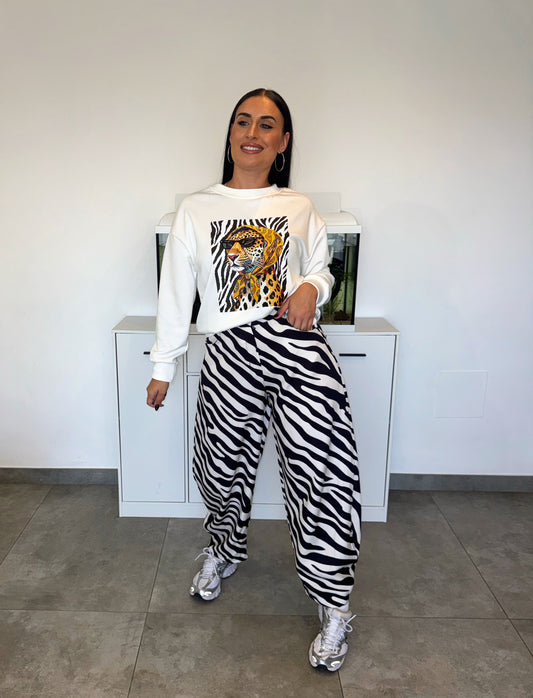 Sudadera Tigre Cebra