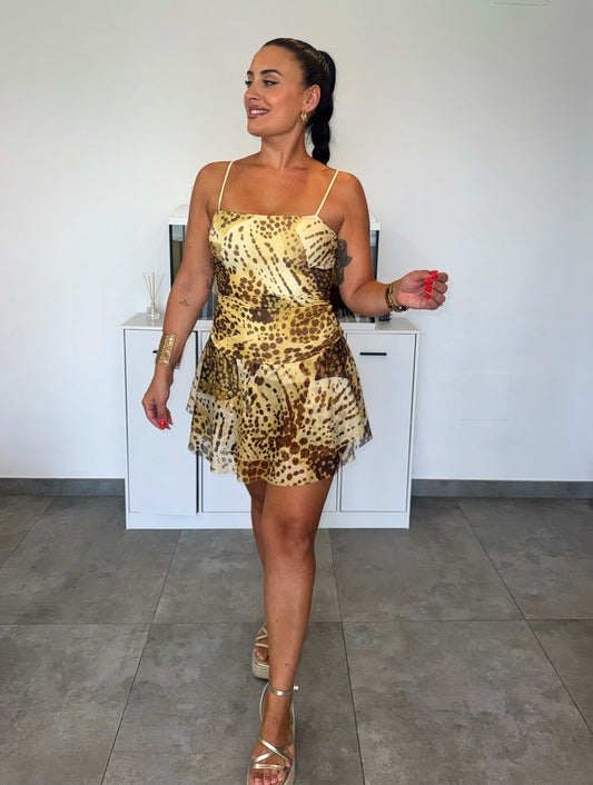 Vestido/Mono Leo Amarillo