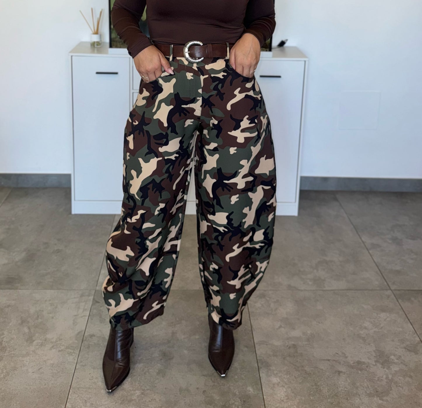 Pantalón Ballon Camuflaje