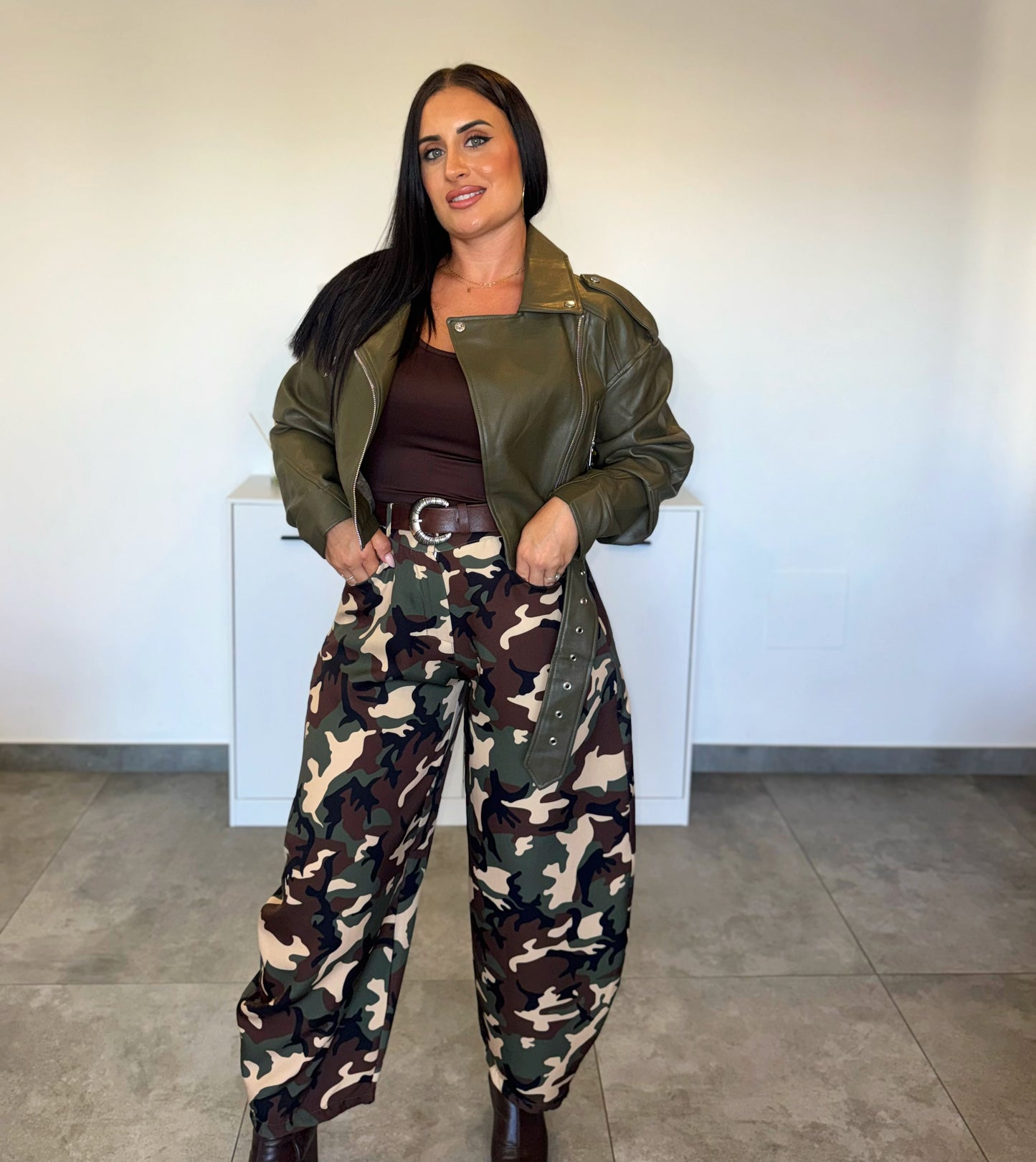 Pantalón Ballon Camuflaje