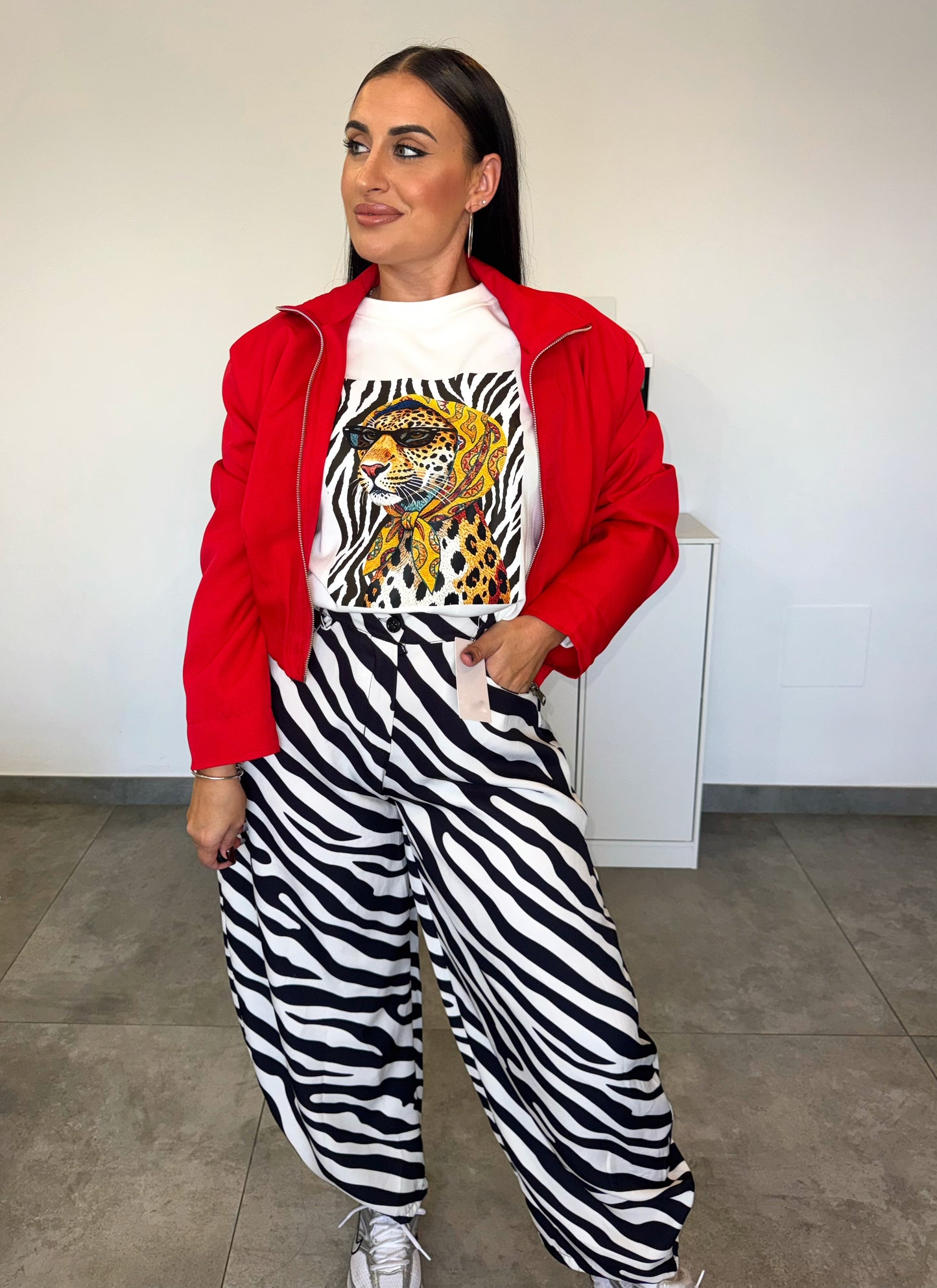 Sudadera Tigre Cebra