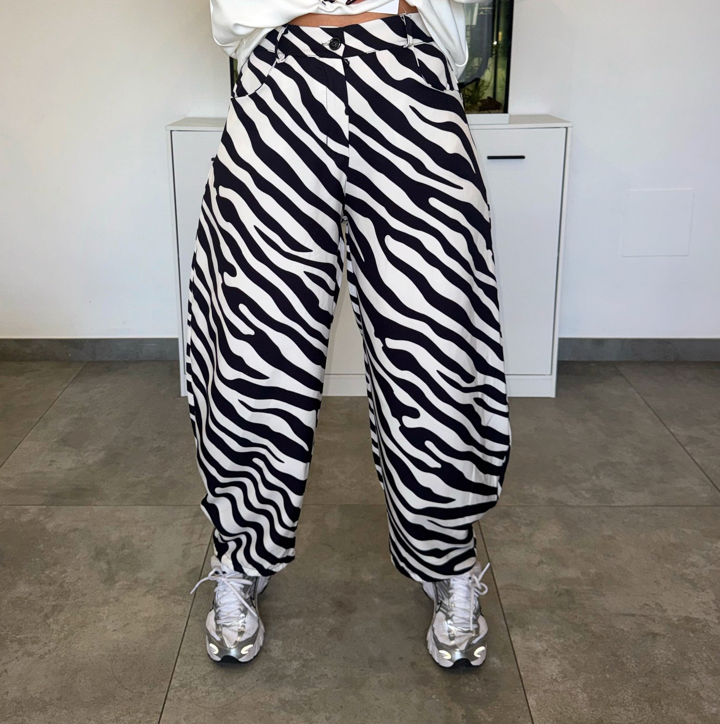 Pantalón Ballón Cebra